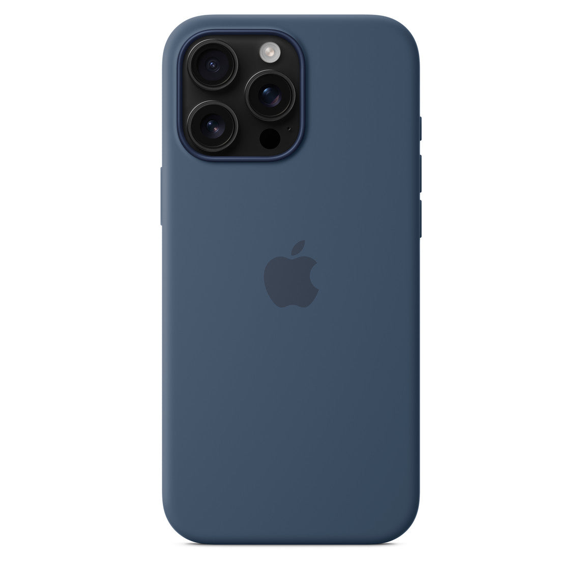 Apple iPhone 16 Pro Max Silicone Case with MagSafe | Denim Apple iPhone 16 Pro Max Silicone Case with MagSafe | Denim